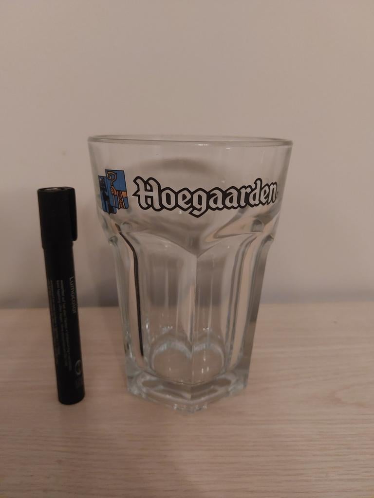 Verre Hoegaarden 0,5 L, Enlèvement ou Envoi, Comme neuf, Verre à bière