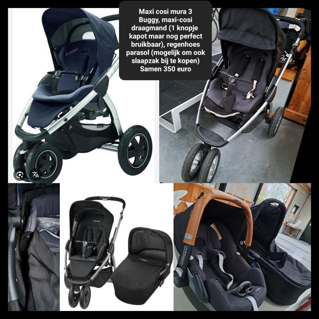 Maxi Cosi mura 3, Ophalen, Gebruikt, Maxi-Cosi