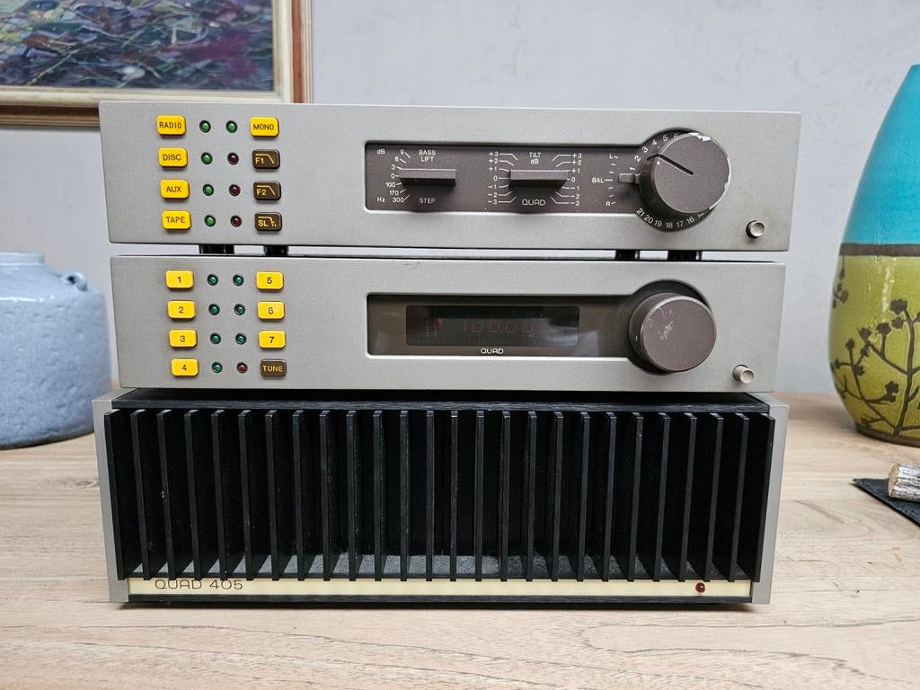 Quad 405 stereo set...Lezen!!!!, Enlèvement ou Envoi