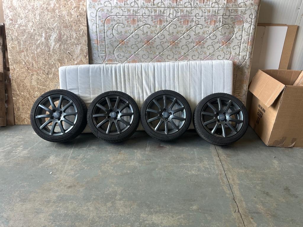 RIAL Milano winterset 16 inch in goede staat, Ophalen, Gebruikt, Velg(en), 16 inch