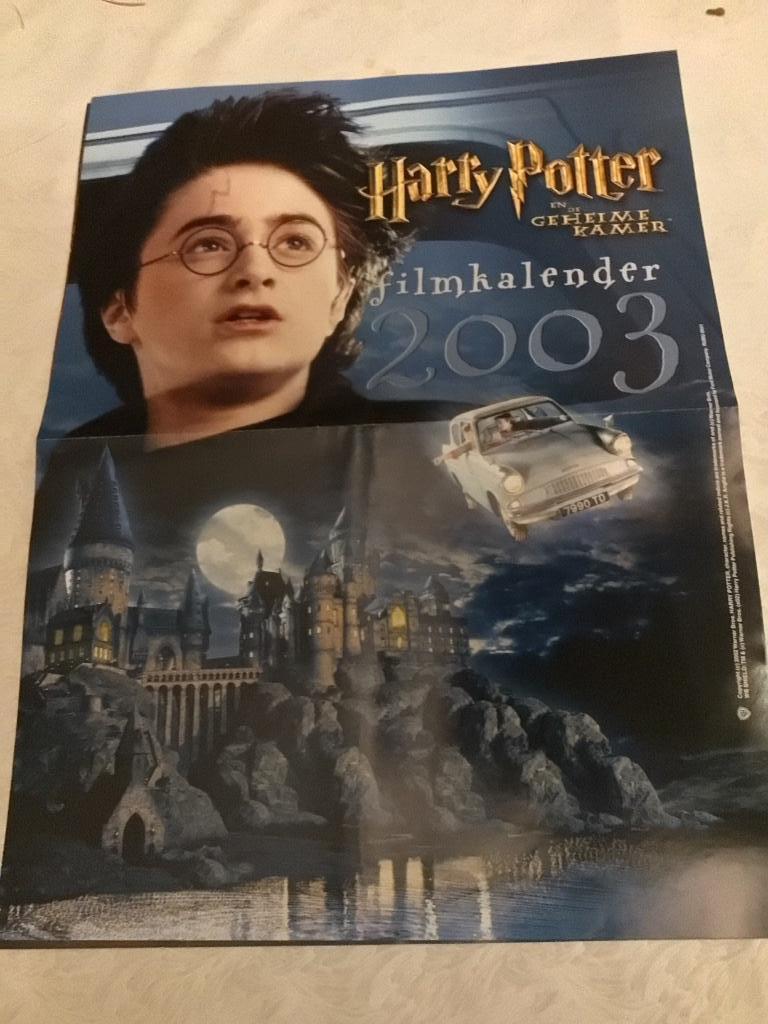 13 poster Harry Potter filmkalender 2003 en de geheime kamer, Verzamelen, Harry Potter, Ophalen of Verzenden