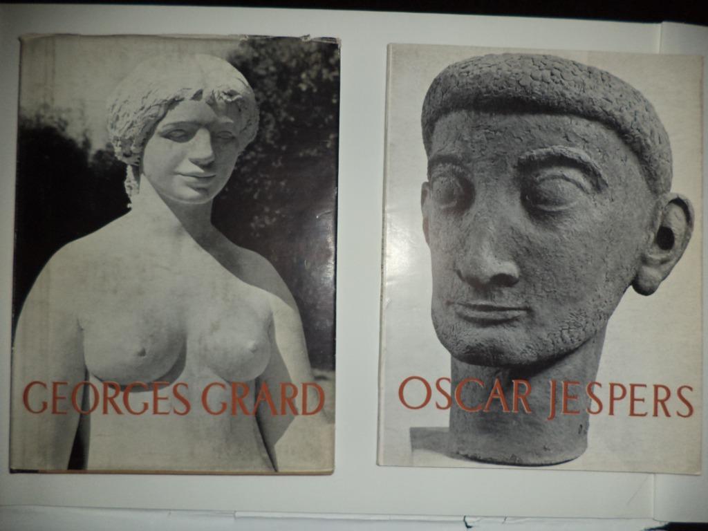 2x monografie Oscar Jespers Georges Grard, De Ridder Bodart, Ophalen of Verzenden
