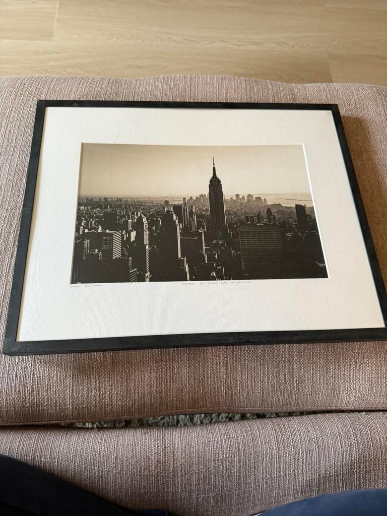 Photographie d’art – “Coucher de soleil sur Manhattan” –, Antiquités & Art, Art | Dessins & Photographie, Enlèvement ou Envoi