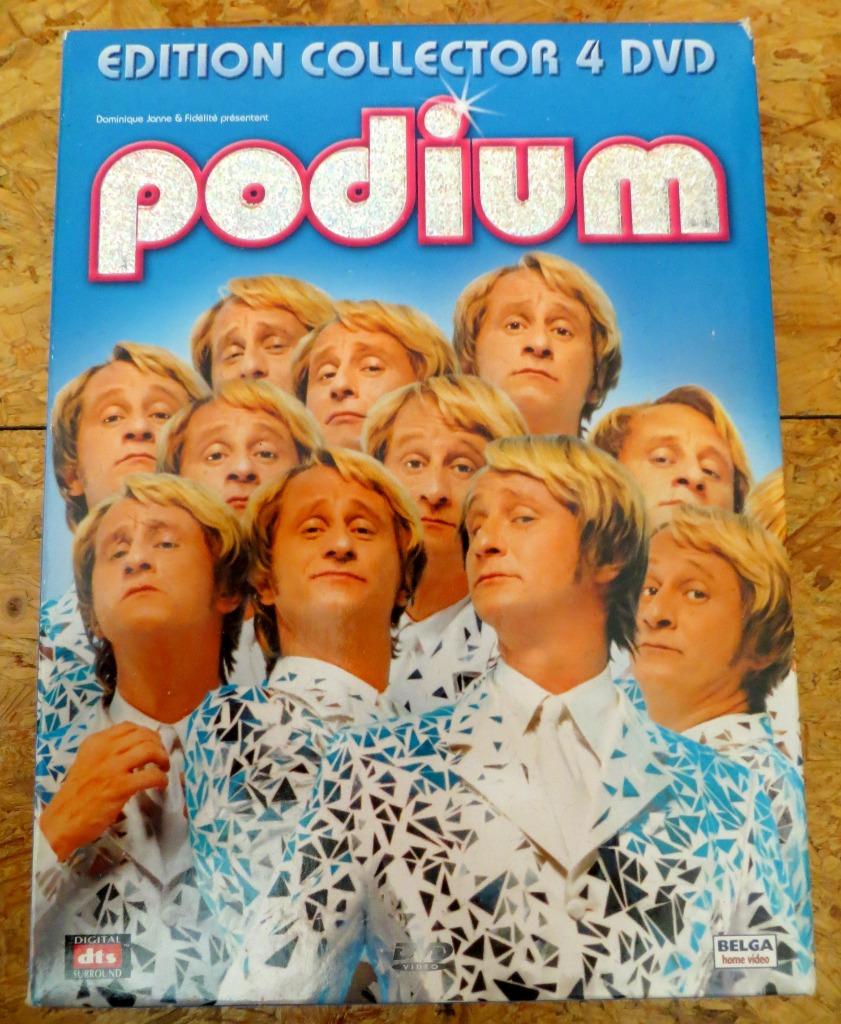 PODIUM COLLECTOR'S EDITION 4 x DVD - BENOIT POELVOORDE, Tous les âges, Coffret, Autres genres, Utilisé
