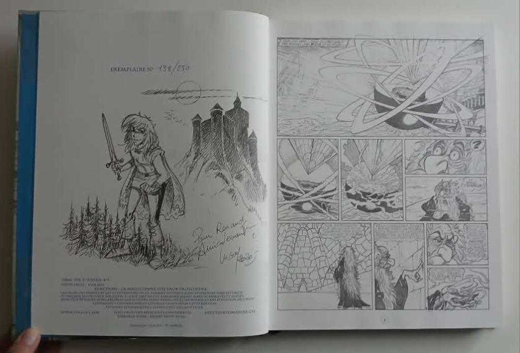 BD Percevan 16 TT EO Dédicace Neuf Luguy, Neuf, Luguy, Enlèvement ou Envoi, Une BD