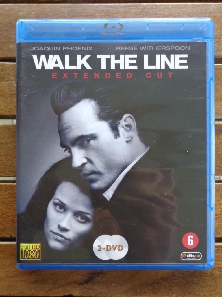 )))  Bluray  Walk the Line  (((, Cd's en Dvd's, Blu-ray, Zo goed als nieuw, Avontuur, Ophalen of Verzenden