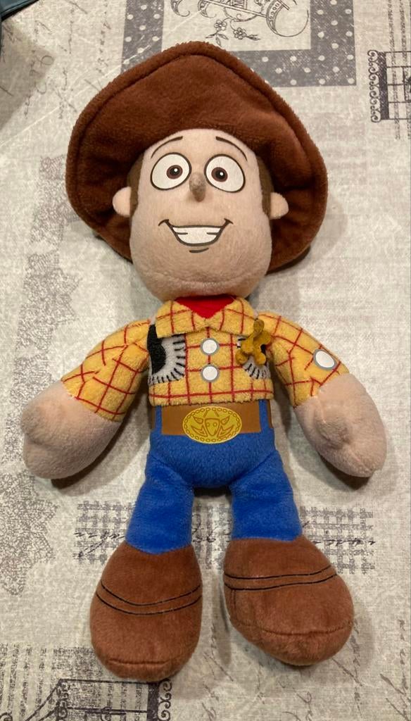Toy Story knuffel Woody 30 cm, Ophalen of Verzenden, Gebruikt, Overige typen