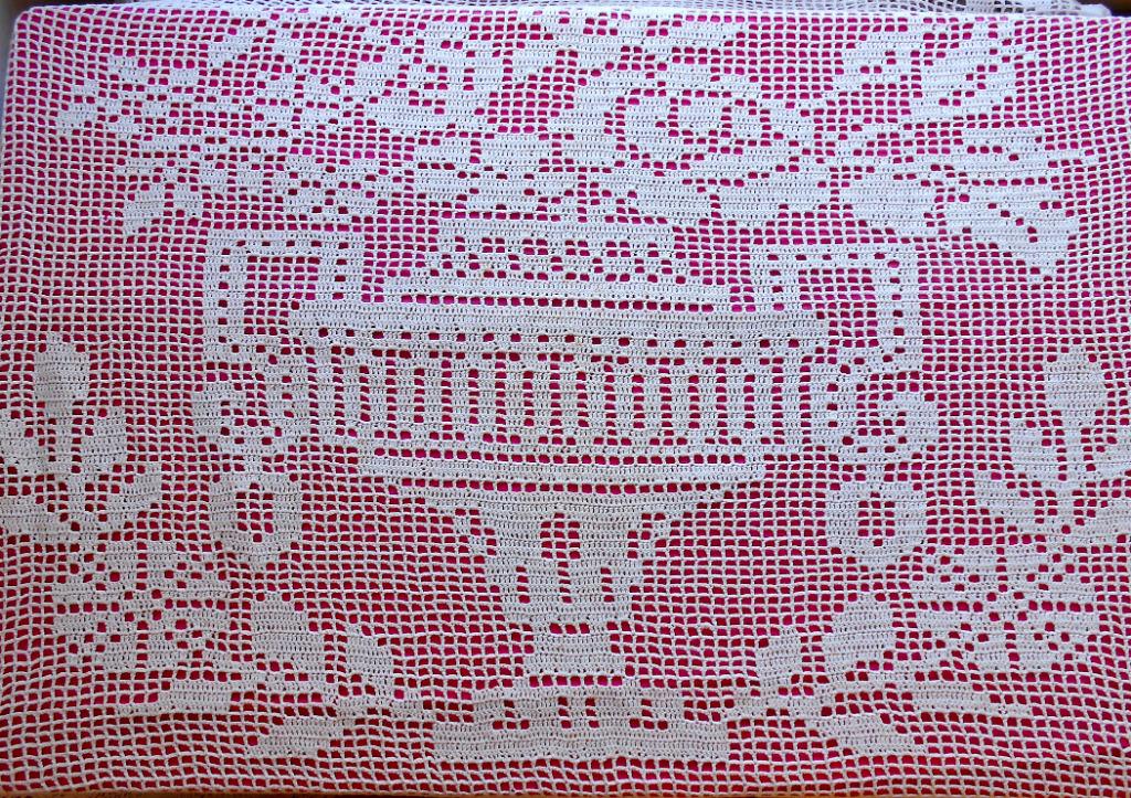 Très beau Couvre-lit vintage, Enlèvement ou Envoi, Comme neuf, Autres types