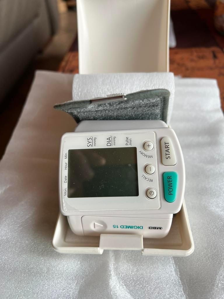 Volautomatische bloeddrukmeter, Enlèvement