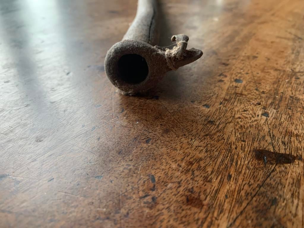 Smeedijzeren haardpijp, Antiek en Kunst, Ophalen