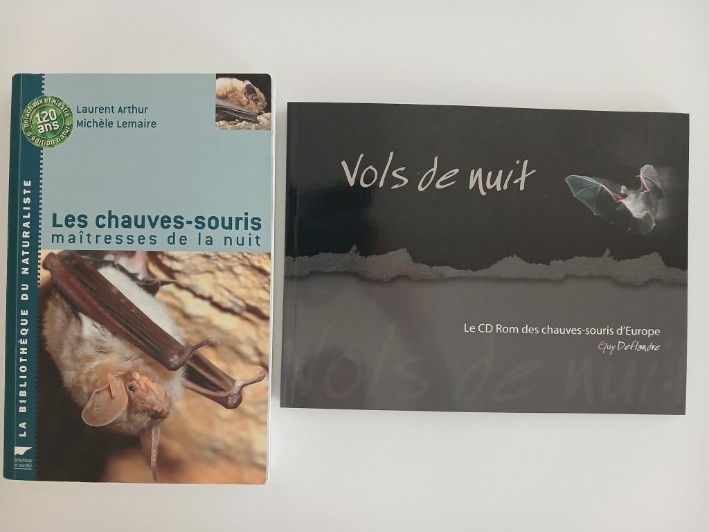 Lot de 2 excellents livres sur les chauves-souris, Livres, Enlèvement, Comme neuf, Autres sujets/thèmes, Divers
