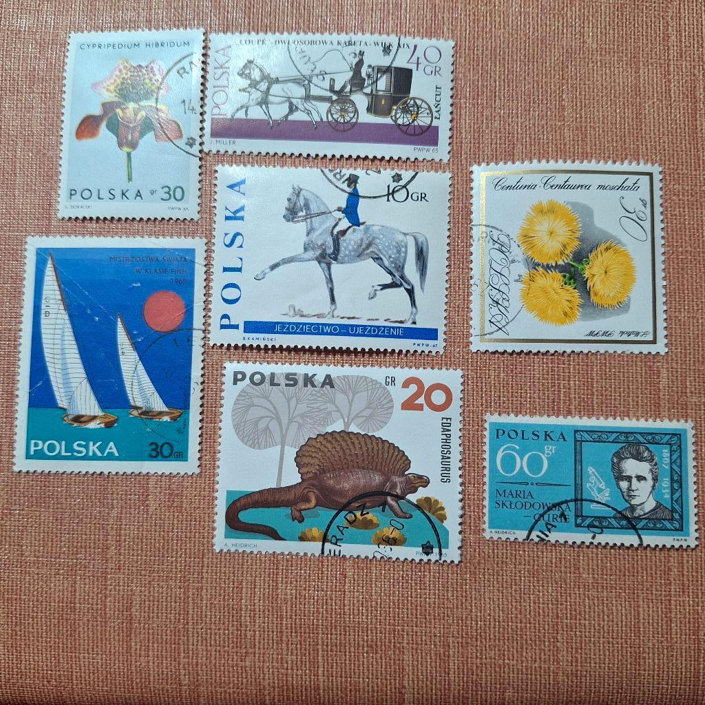 Timbres de pologne, Timbres & Monnaies, Timbres | Europe | Autre, Affranchi, Pologne, Enlèvement ou Envoi
