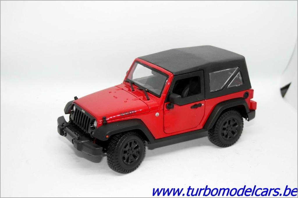 Jeep Wrangler "WILLYS" 1/18 Maisto, Hobby en Vrije tijd, Modelauto's | 1:18, Verzenden, Zo goed als nieuw, Auto, Maisto
