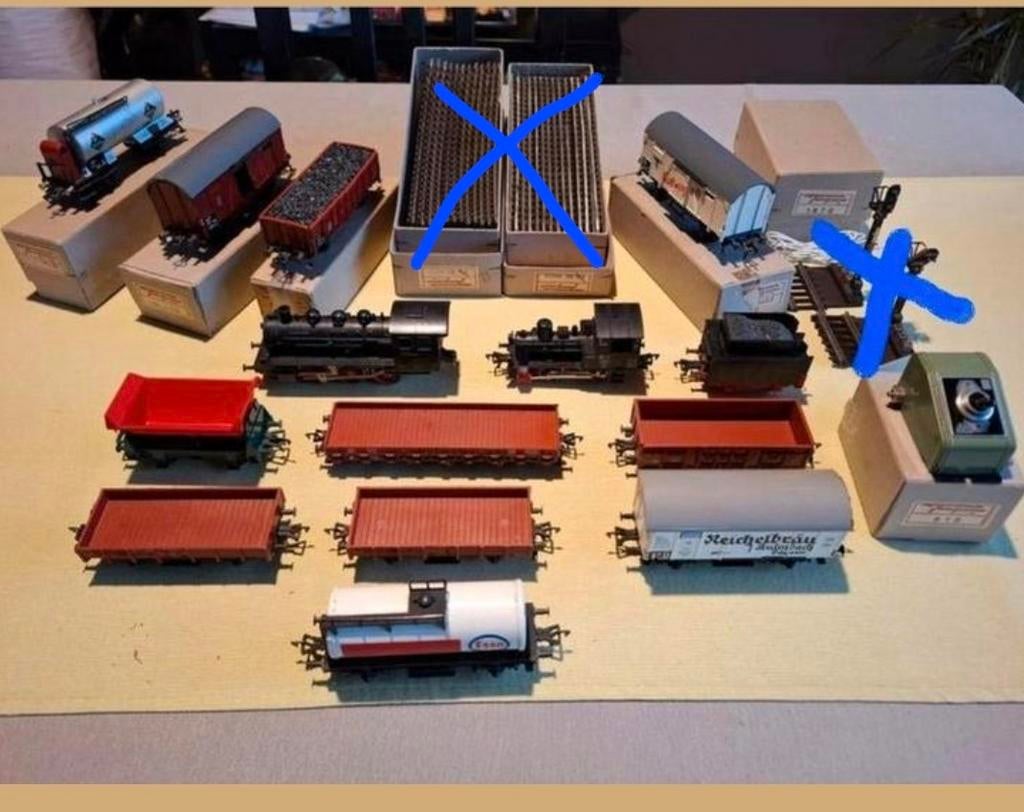 Ensemble de trains miniatures HO Fleischmann, Enlèvement ou Envoi, Comme neuf, Fleischmann