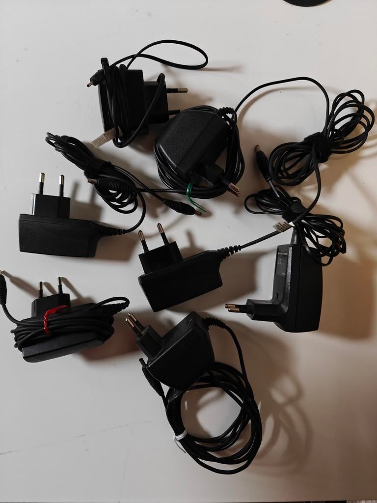 Nokia lader - 7 stuks, Telecommunicatie, Mobiele telefoons | Telefoon-opladers, Ophalen of Verzenden, Zo goed als nieuw, Nokia