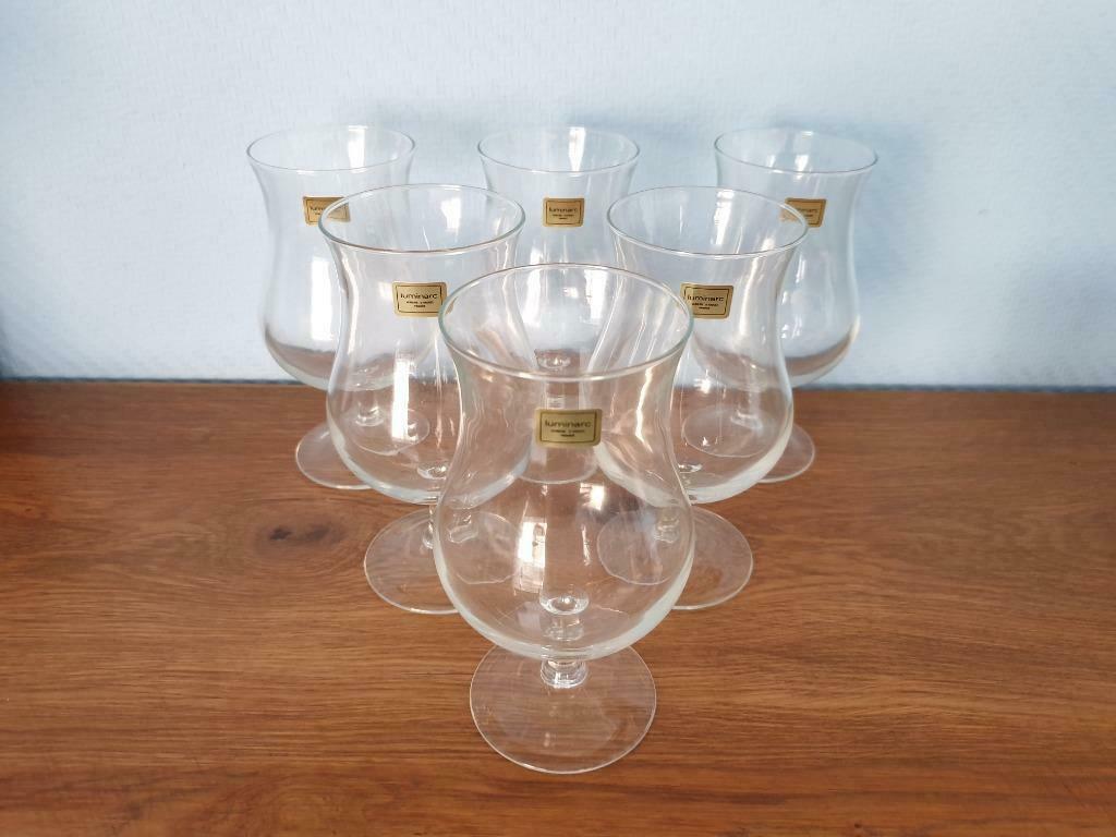 Set van 6 orkaan tulp glazen, Verzamelen, Glas en Drinkglazen, Nieuw, Overige typen, Ophalen of Verzenden