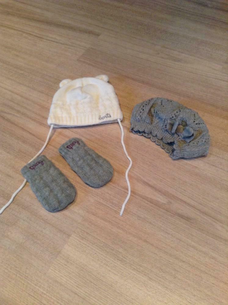 Muts en wanten Barts 45, baret H en M 46-48, Enlèvement ou Envoi, Comme neuf, Fille, Ensemble