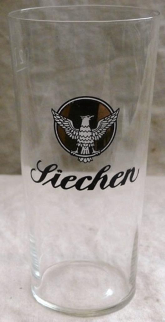 Bierglas, Vintage, Merk: Siechen Bier, 0,2L, 1 stuks, 1960s., Verzamelen, Ophalen of Verzenden, Gebruikt, Glas of Glazen, Overige merken