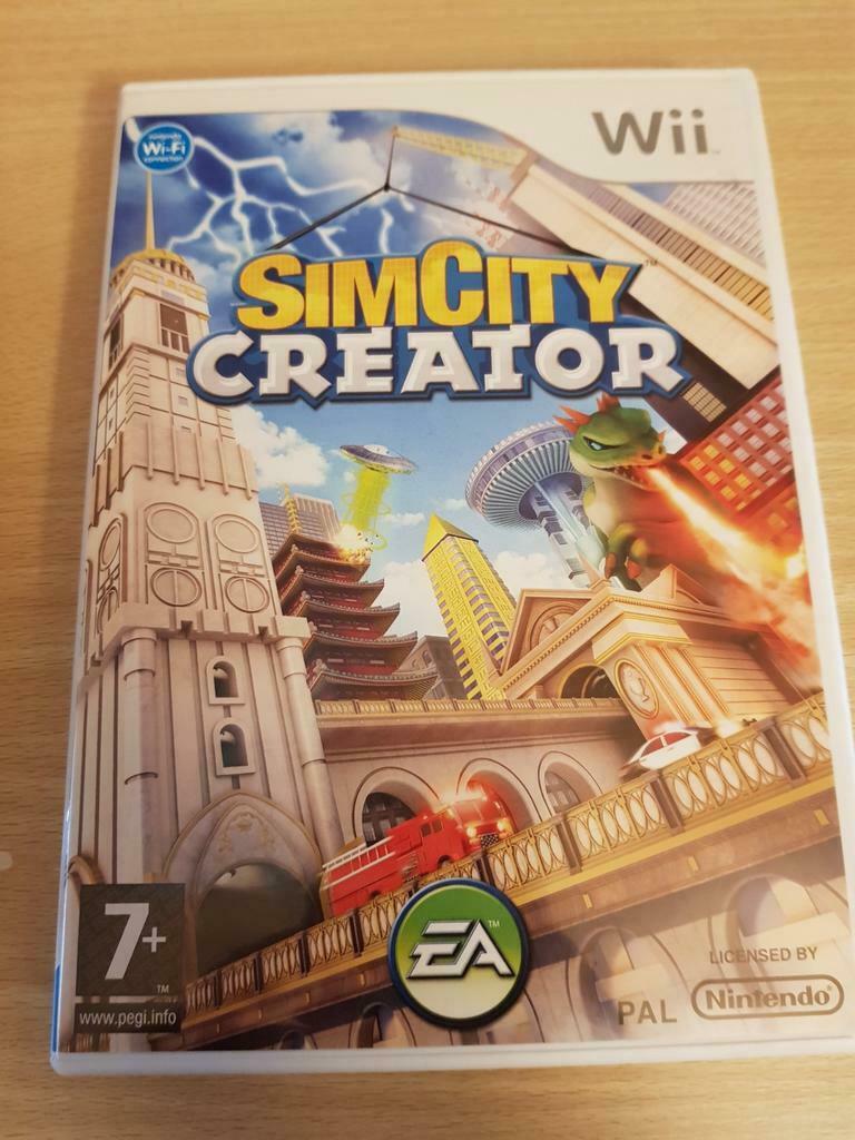 Wii simcity creator nintendo 7+, Games en Spelcomputers, Games | Nintendo Wii, 1 speler, Eén computer, Ophalen of Verzenden, Zo goed als nieuw