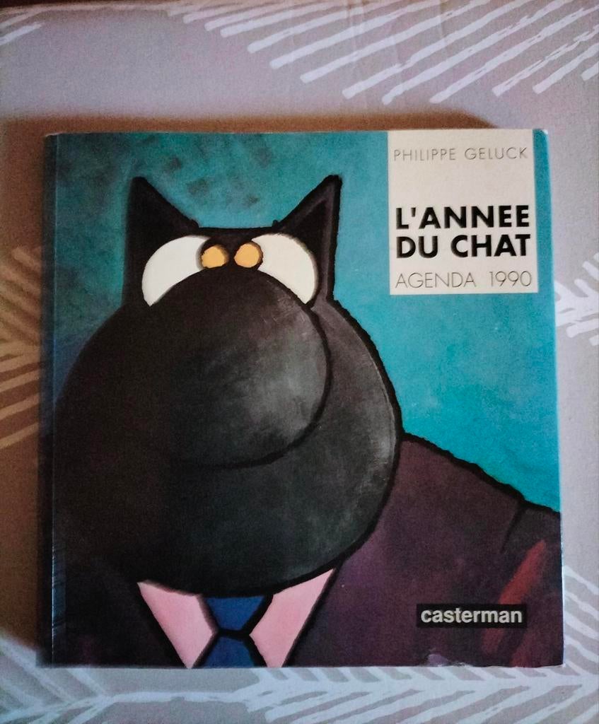 Agenda 1990 du Chat de Ph. Geluck, Enlèvement, Comme neuf