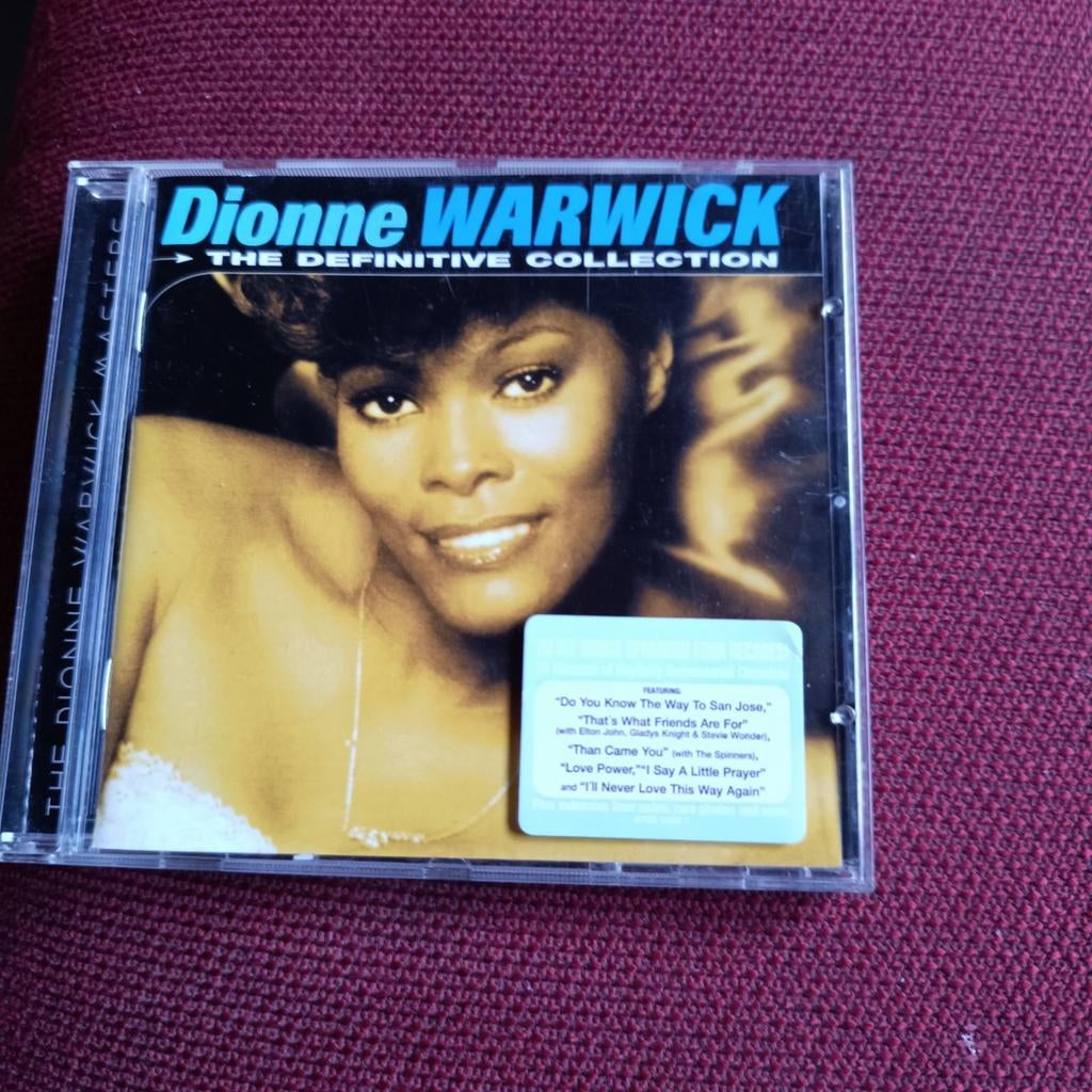 Cd Dionne Warwick the definitive collection, Ophalen of Verzenden, Zo goed als nieuw