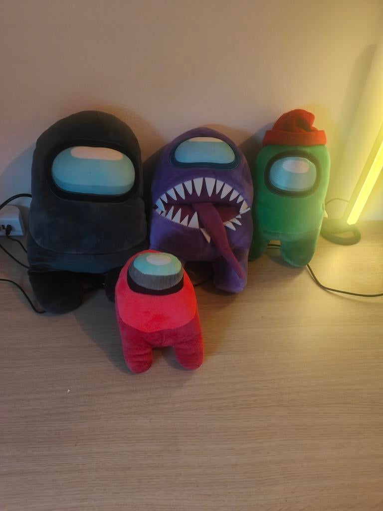 4 leuke Among Us knuffels! In nieuwstaat, Ophalen