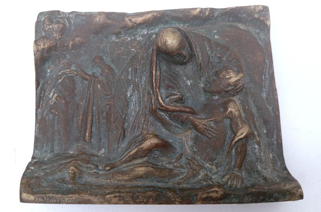 OCTAVE ROTSAERT brons beeld, Ophalen of Verzenden, Brons