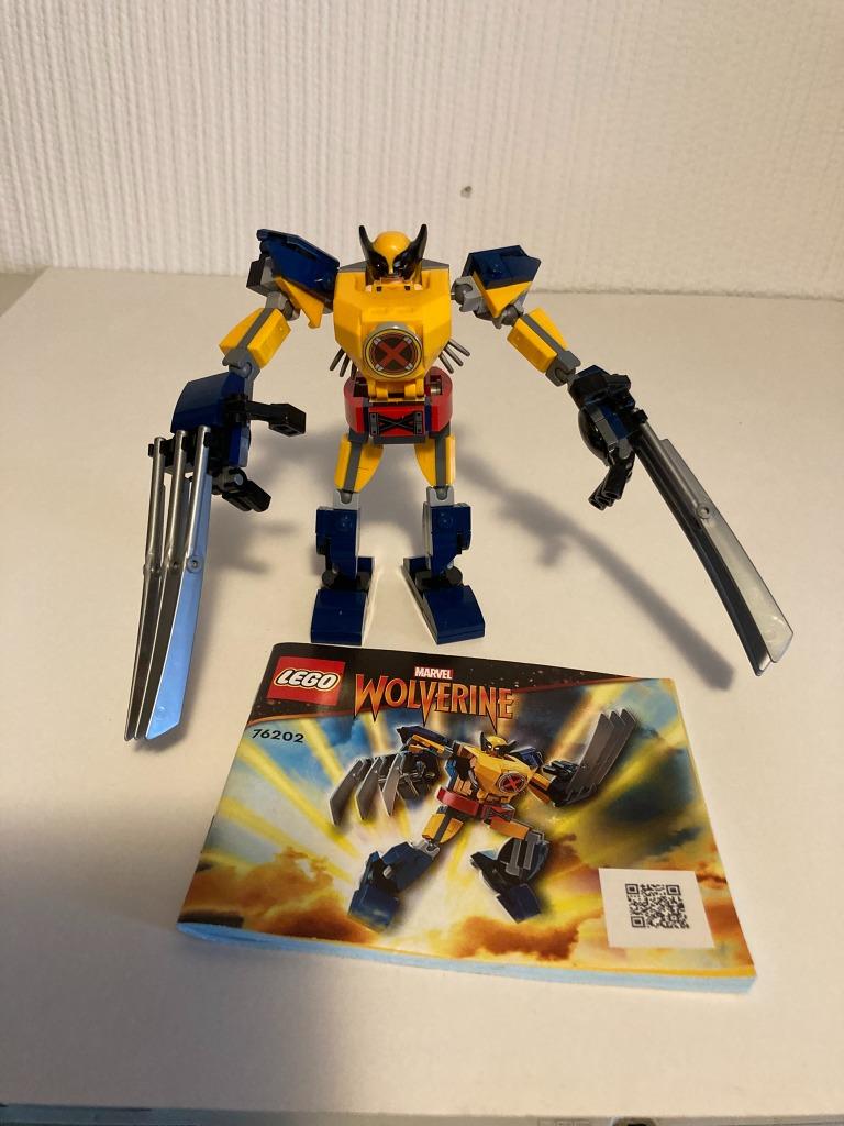 Lego Marvel Wolverine 76202, Ophalen of Verzenden, Zo goed als nieuw, Complete set, Lego