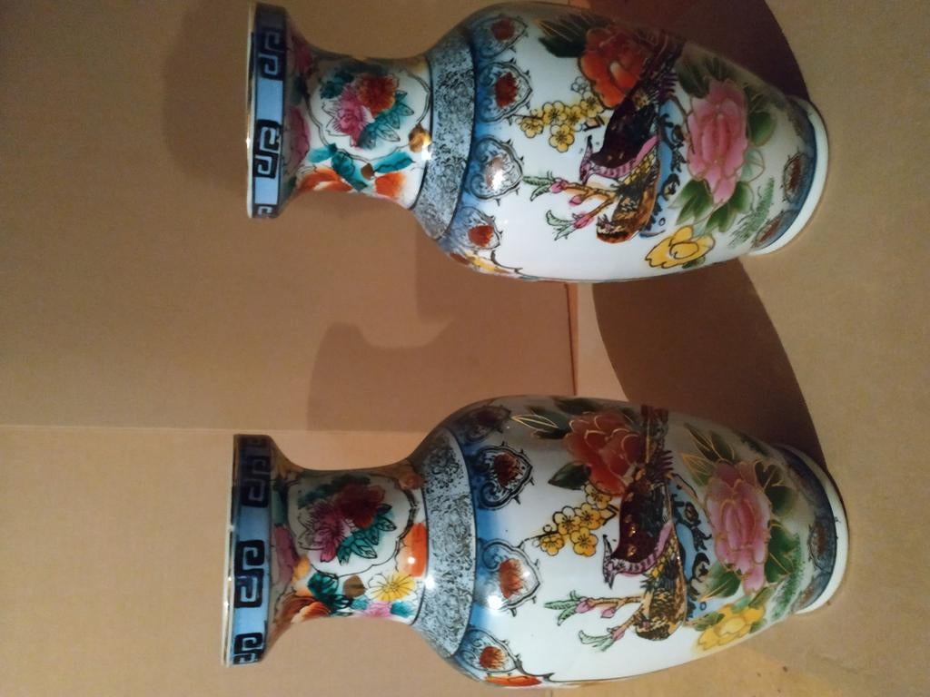 Chinese vazen, Ophalen