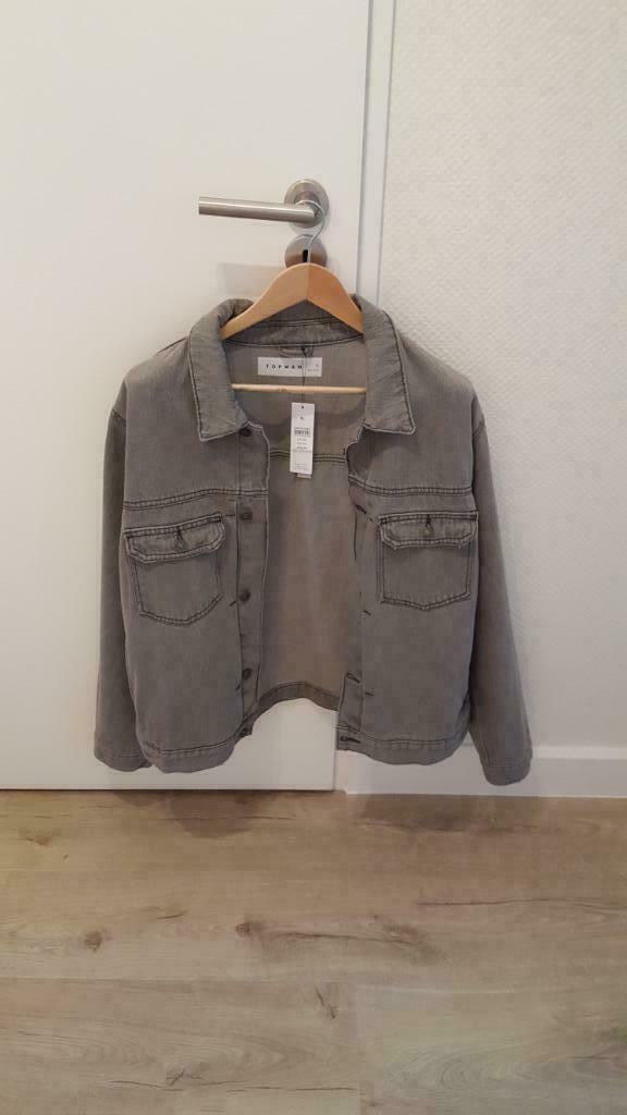 Denim Jacket heren XL grijs (topman) nieuw, Ophalen, Nieuw, Overige maten, Topman