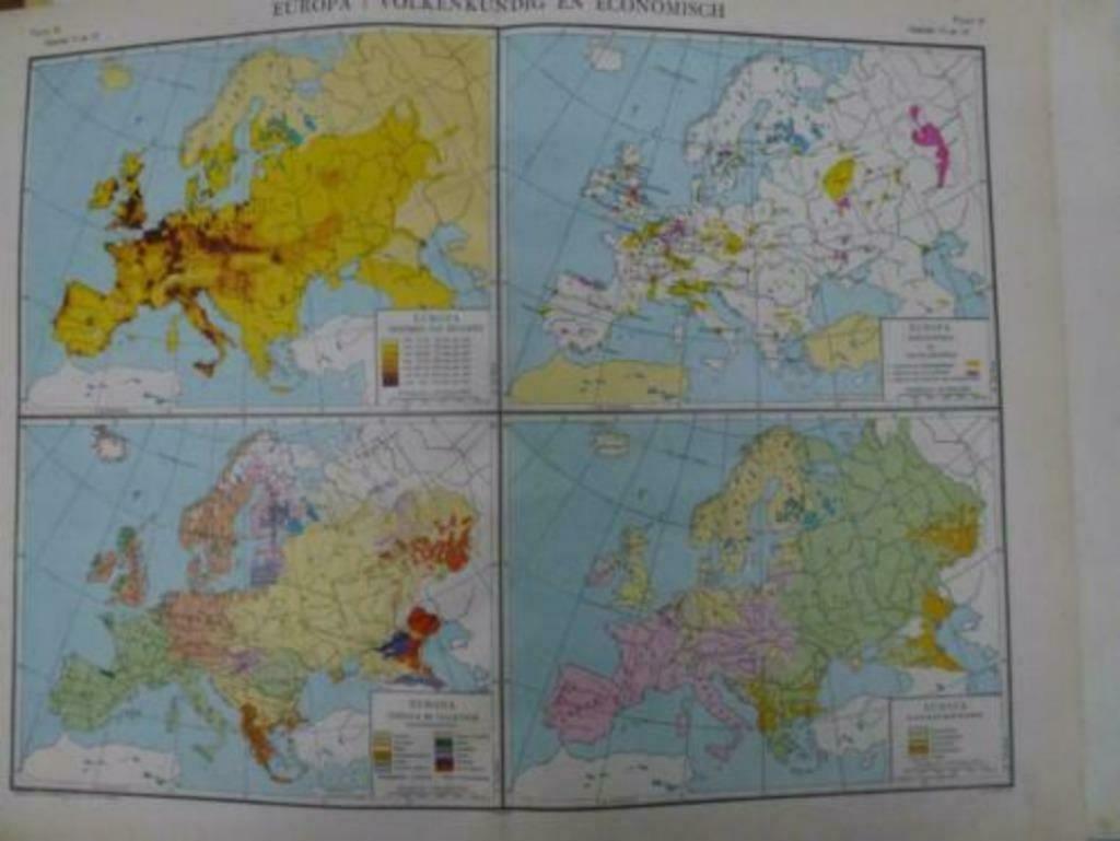 Schoolatlas J. Halkin J. Cammaerts Wesmael - Charlier Namen, Verzenden, J. Halkin J. Cammaerts