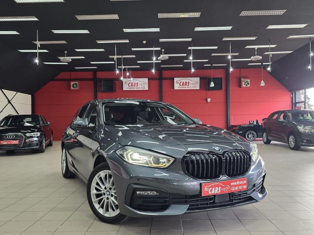 **BMW-118**BENZINE*AUTOMAAT**NAVIGATIE**GEKEURD**, Auto's, 1 Reeks, 4 cilinders, Leder en Stof, Bedrijf