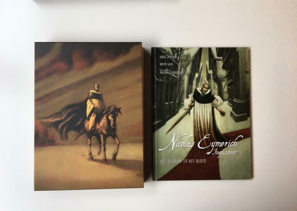 Nicolas eymerich box + deel 1 hardcover nieuwstaat L434, Ophalen of Verzenden, Nieuw