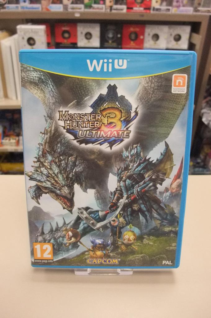 Monster Hunter 3 ultimate (cib) hol wiiu, Consoles de jeu & Jeux vidéo, Jeux | Nintendo Wii U, Enlèvement ou Envoi, 1 joueur, Jeu de rôle (Role Playing Game)