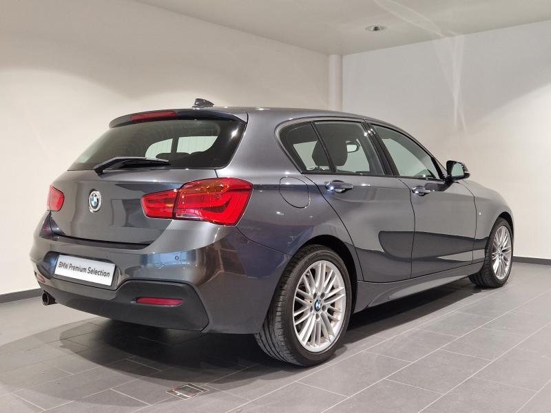 BMW Serie 1 116 Hatch, Autos, BMW, Argent ou Gris, Achat, Boîte manuelle, Noir