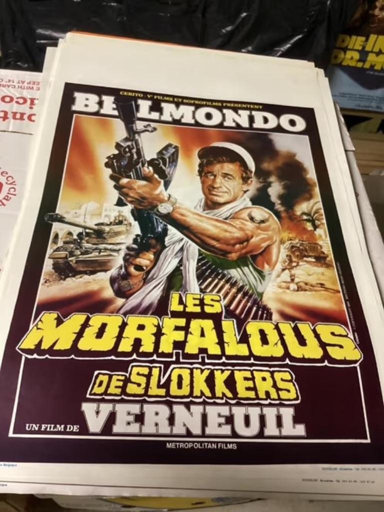 Belmondo poster, Collections, Posters & Affiches, Enlèvement ou Envoi