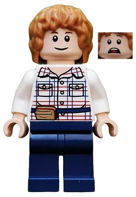 Lego figuur jw002 Gray Mitchell Jurassic World / F1, Ophalen of Verzenden, Nieuw, Losse stenen, Lego