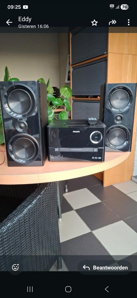 Philips muziekinstallatie, Enlèvement, Philips