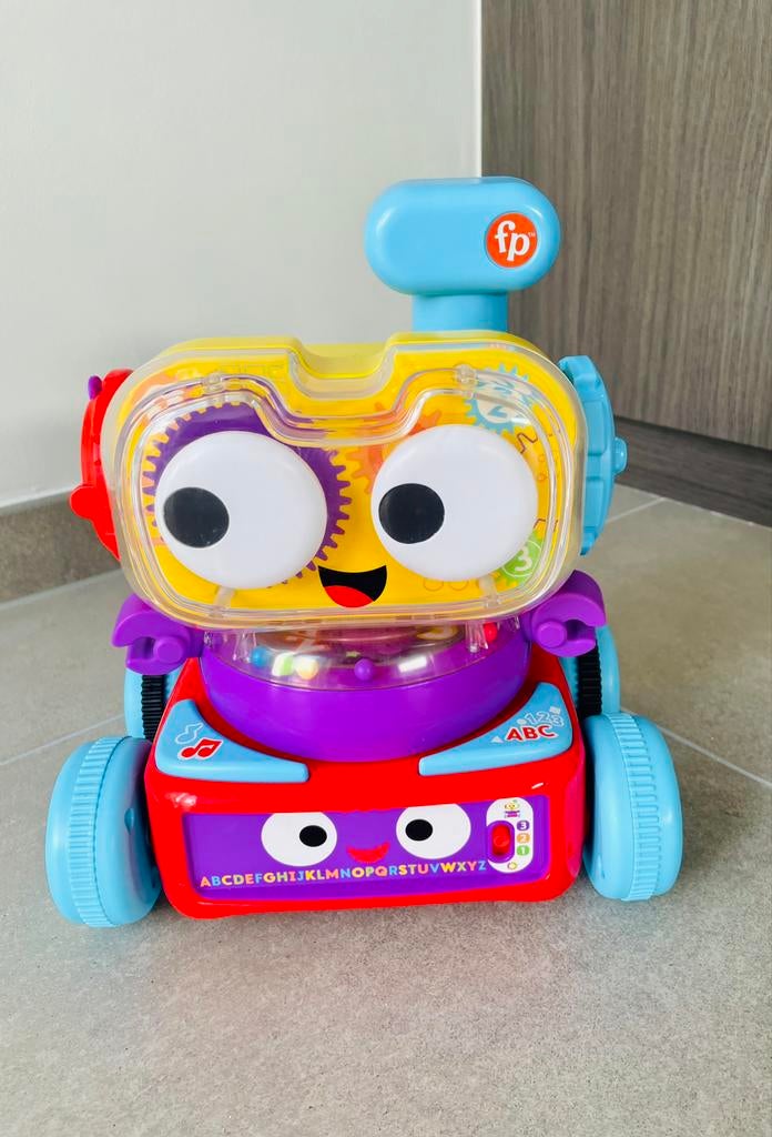 Fisher-Price Leerrobot 4-in-1, Ophalen, Zo goed als nieuw, Overige typen, Met licht