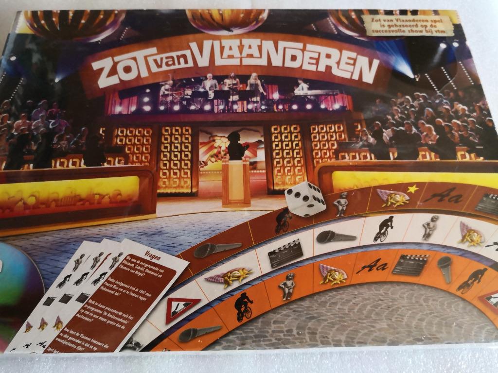 Gezelschapsspel Zot van Vlaanderen, Ophalen