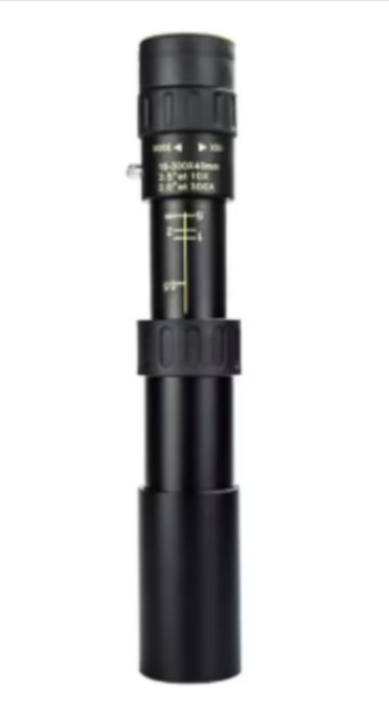 Compacte zoom telescoop verrekijker 300x40 met Bak4 lens, Ophalen of Verzenden, Nieuw
