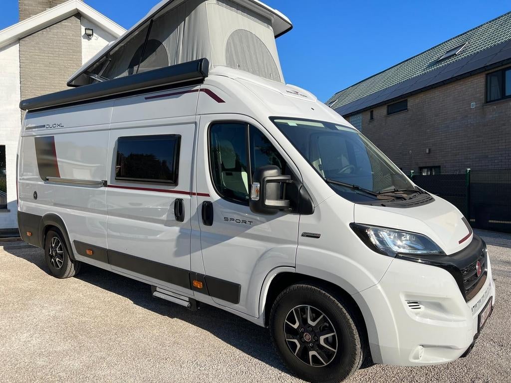 Hefdak en hefbed  2022 fiat 2,2;diesel  leder, satelliet tv, Fiat, Télévision, Diesel, Toit relevable