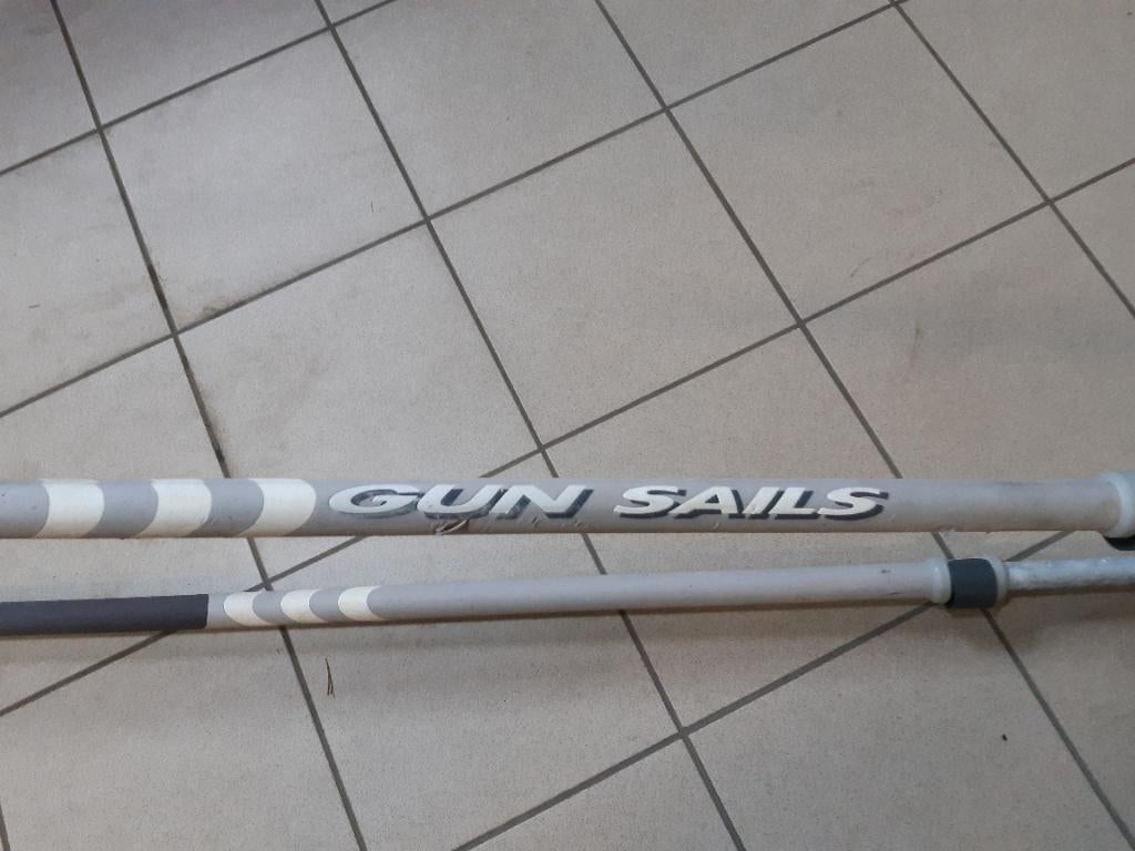 Gieken en zeilen en trapeze, Sports nautiques & Bateaux, Planche à voile, Enlèvement, Utilisé, Wishbone