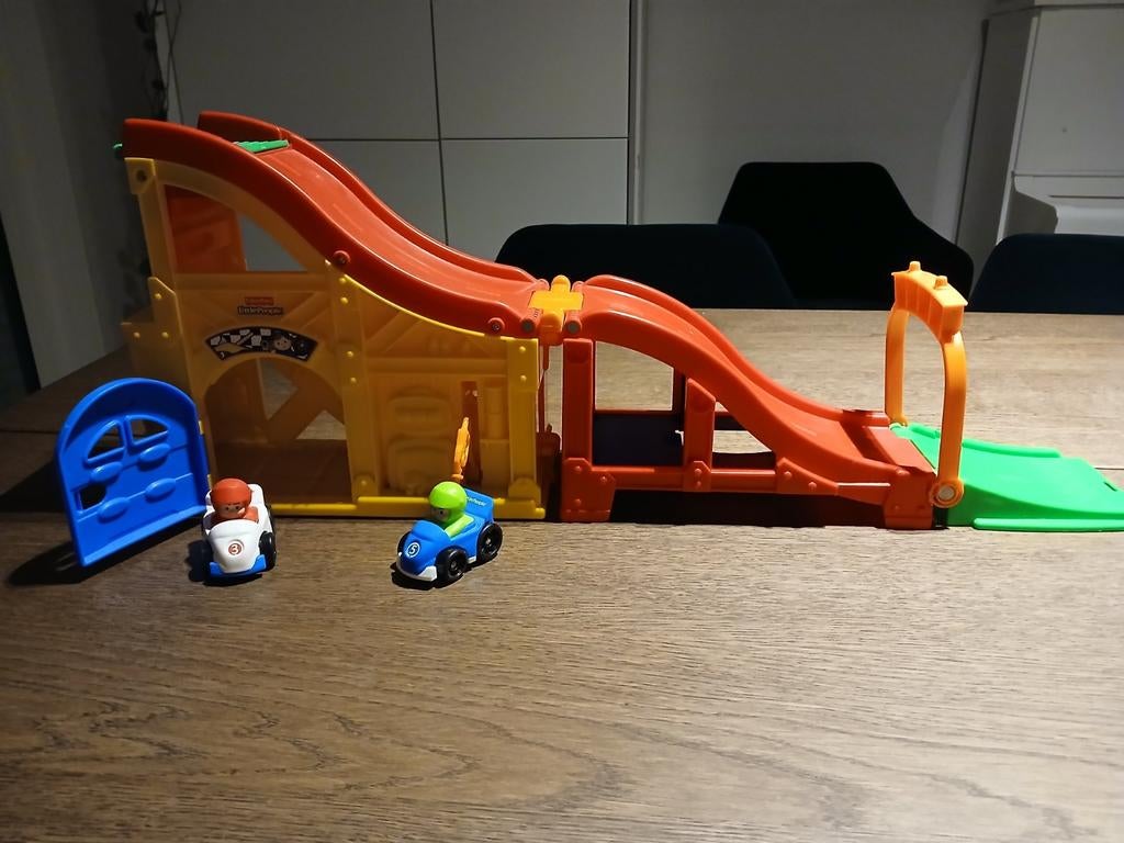 Little people racebaan, Kinderen en Baby's, Speelgoed | Racebanen, Ophalen, Gebruikt, Racebaan