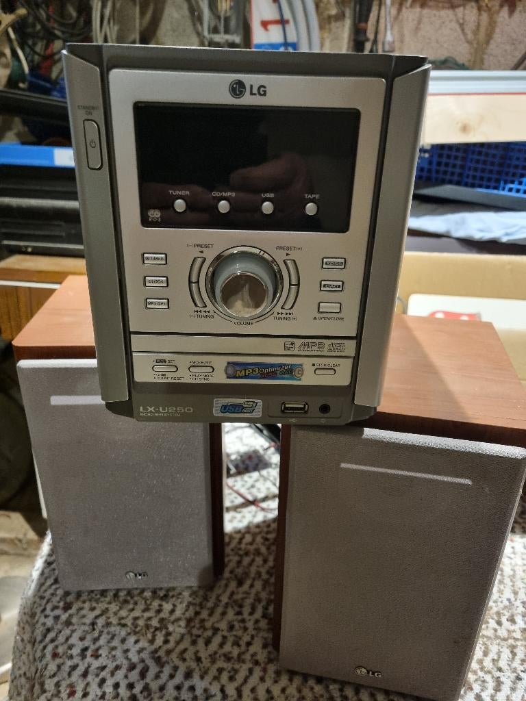 mini chaîne Hi-Fi, Enlèvement, Utilisé, Haut-parleurs, Autres marques