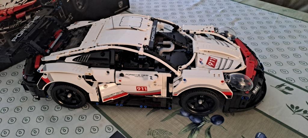 Lego technic 42096, Ophalen, Zo goed als nieuw, Complete set, Lego