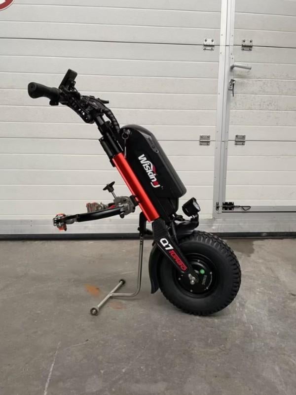 Aankoppelfiets - Elektrische aandrijving actieve rolstoel, Diversen, Rolstoelen, Ophalen of Verzenden, Nieuw, Elektrische rolstoel