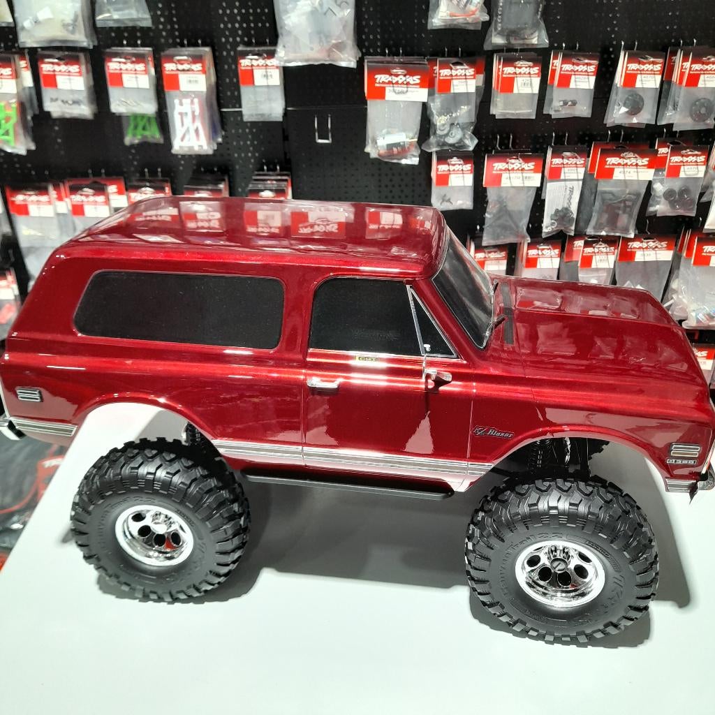 Traxxas TRX-4 Chevrolet High Trail Rood Promo, Auto offroad, Nieuw, Schaal 1:10, RTR (Ready to Run)