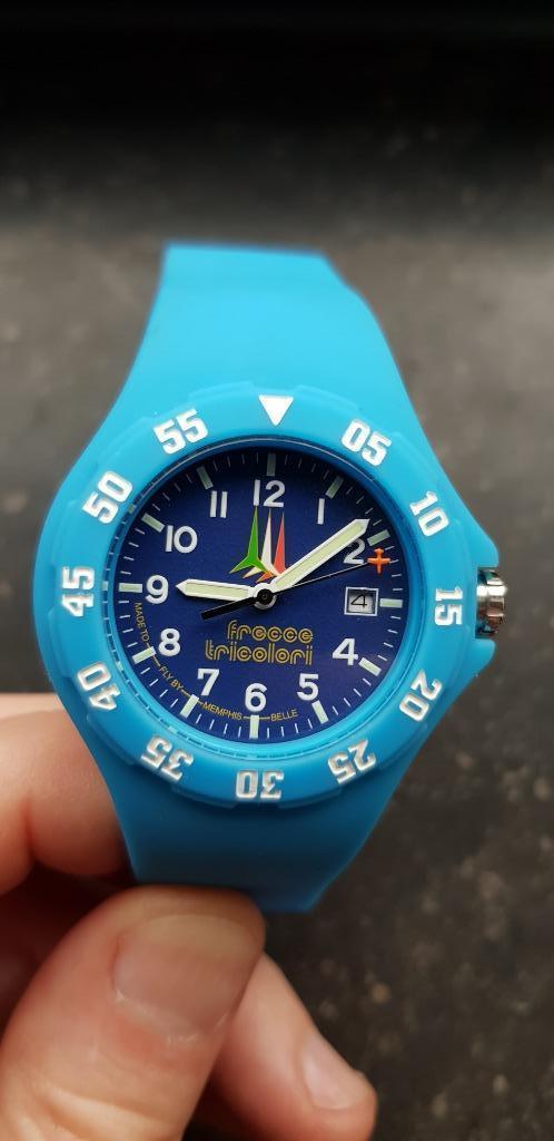 MONTRE FRECCE TRICOLORI, Bijoux, Sacs & Beauté, Montres | Hommes, Enlèvement ou Envoi, Autres matériaux, Autres matériaux, Neuf