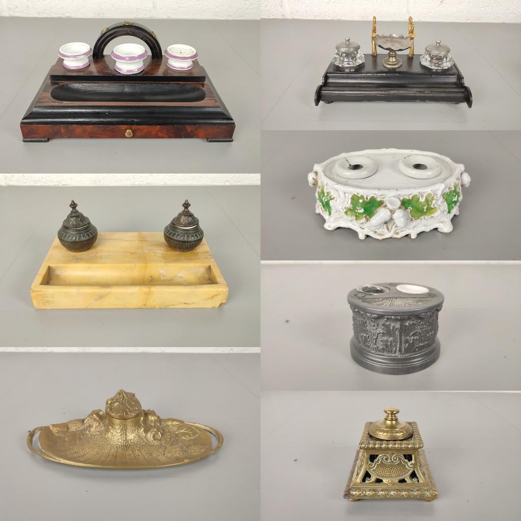 Diverse inktstellen, Antiek en Kunst, Ophalen of Verzenden